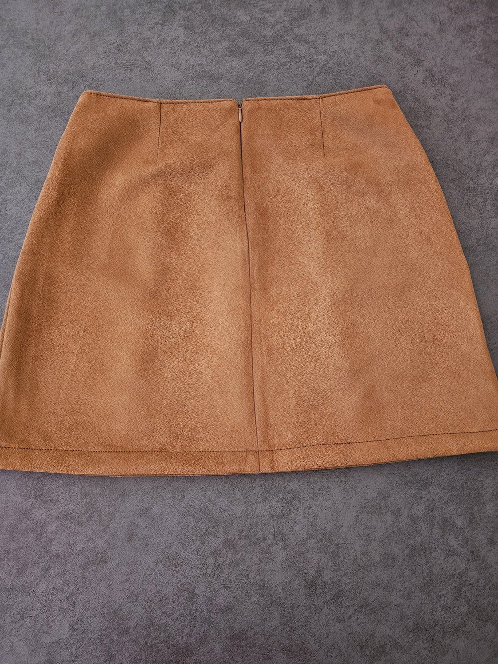 Maurices Suede-Look Pocket Mini Skirt - Brown - Picture 2 of 4